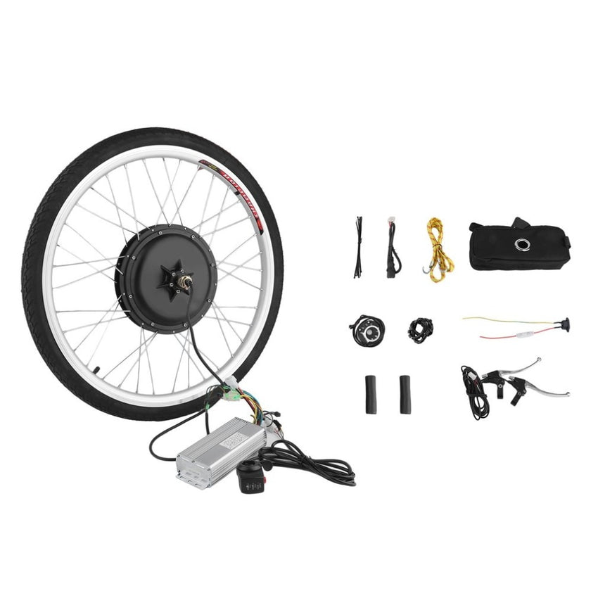 36V 500W Powerful 26 Inch Electric Bicycle E-Bike Motor Conversion Kit Rear Wheel Cycling Hub Bike Wheels Accessories Tool