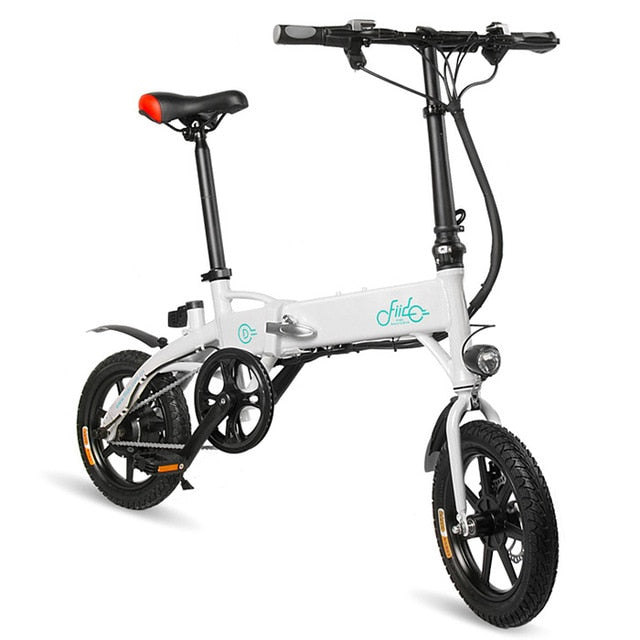 FIIDO D1 Mini Aluminum Alloy Smart Folding Electric Bicycle Bike Moped Bicycle EU Plug