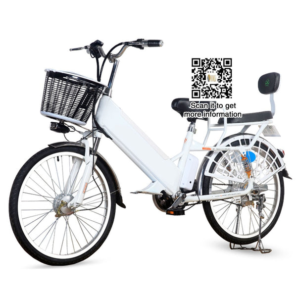 24 inch double suspension  electric bicycle detachable charging 350W 60 v 12 A e bike  55KM Burglar alarm