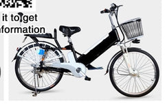 24 inch double suspension  electric bicycle detachable charging 350W 60 v 12 A e bike  55KM Burglar alarm