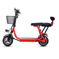 12inch electric bike adult pedal electric bicycle Double Hydraulic shock absorption bicycle mini two round folding Electric bike