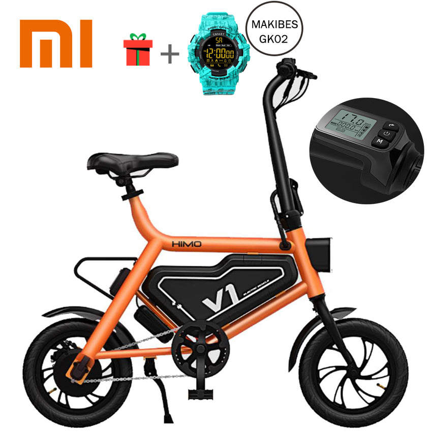 New 100% Original Xiaomi HIMO Bike Portable Folding Electric Assist Smart Bicycle Foldable Ergonomic Design Multi-mode Riding