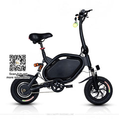 Mini type Electric bicycle adult female mini battery folding power electric bike with pedal