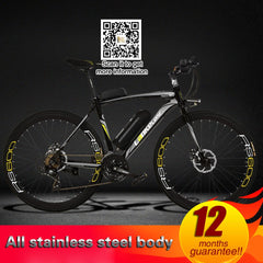 36V 10A/15A/20A lithium electric bicycle, 700C broken wind power assisted electric road bike