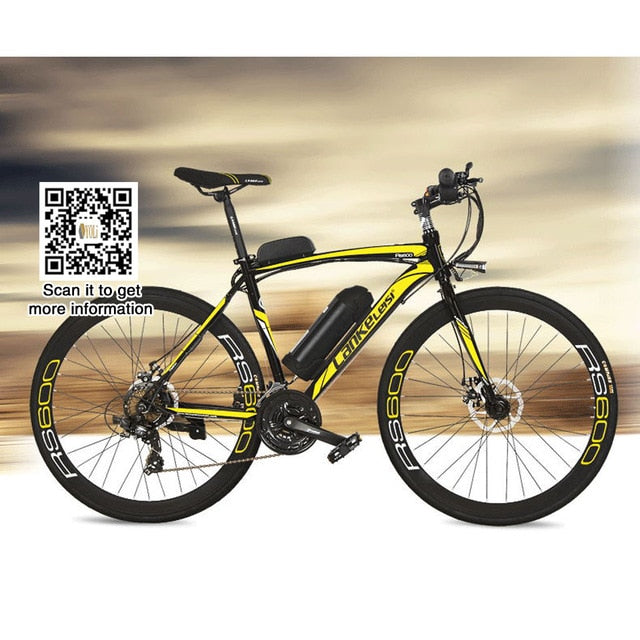 36V 10A/15A/20A lithium electric bicycle, 700C broken wind power assisted electric road bike