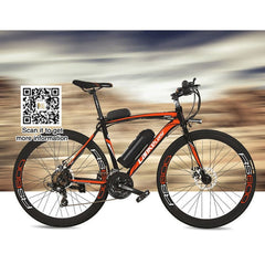 36V 10A/15A/20A lithium electric bicycle, 700C broken wind power assisted electric road bike