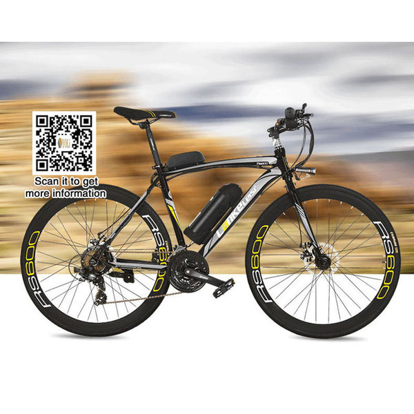 36V 10A/15A/20A lithium electric bicycle, 700C broken wind power assisted electric road bike