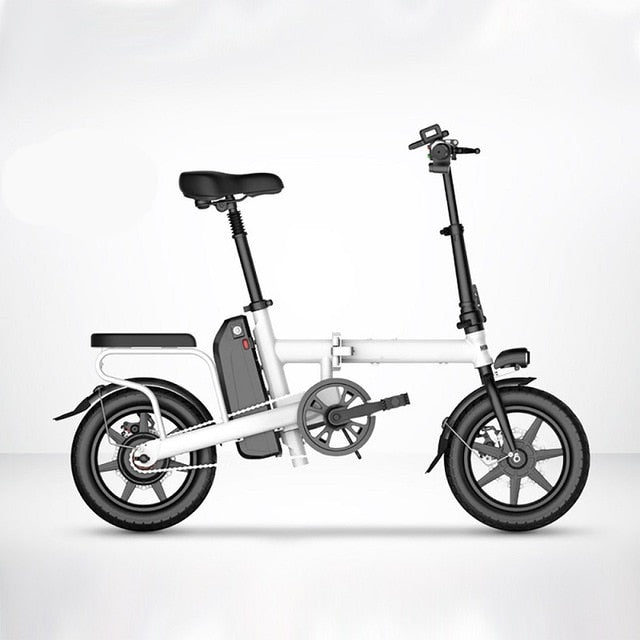 NANROBOT V9 14 Inch 250W Folding Electric Bike Removable 48V 13 AH Lithium-Ion Battery for Adult