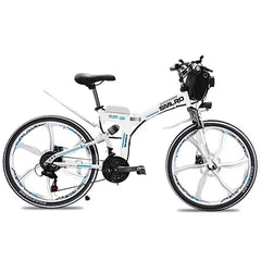 Mountain Bike 21 speeds 36V 350W Lithium Battery 10AH Brushless Motor powerful Electric Bicycle ride 26" Foldable Free delivery