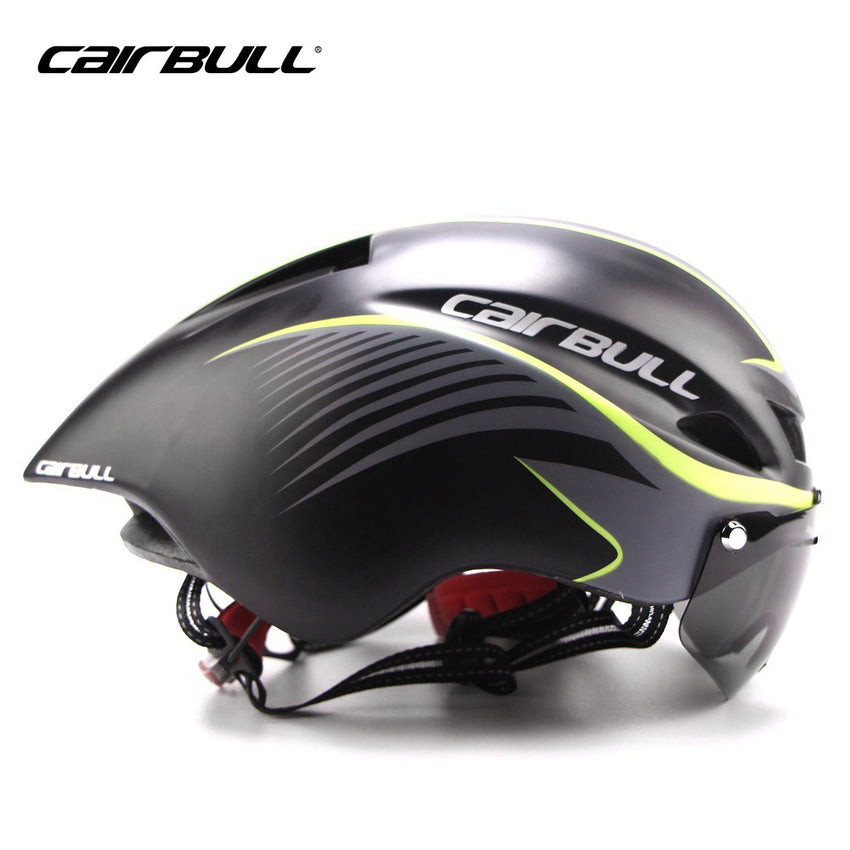 CAIRBULL Stylish Adult Road Bike Helmet Adjustable Sport Cycling Helmet Bicycle Helmets Safety Protection with Goggle Lens