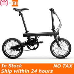 100% Original Xiaomi QiCYCLE - EF1 Folding Electric Bike Bluetooth Smart Electric Bicycle 16inch Mini Bicycle APP