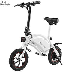 Bluetooth (above Android 4.3/iOS 8) GPS Folding Aluminum Electric Bike Portable Electric Bicycle 20KM Range IPX5 Waterproof