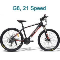 21/27 Speed, 26 inch, Hidden Power, 48V 8Ah/240W, Aluminum Alloy Frame, Electric Bicycle Disc Brake, Super Light Mountain Bike.