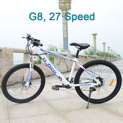 21/27 Speed, 26 inch, Hidden Power, 48V 8Ah/240W, Aluminum Alloy Frame, Electric Bicycle Disc Brake, Super Light Mountain Bike.