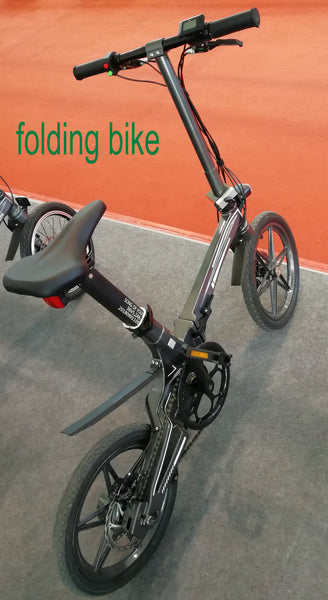 electric bicycle magnesium alloy folding bike 16inch mini size lithium battery 36v 200w light weight disc brake CE certificated