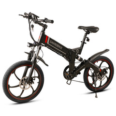 Mini Electric Bike Moped Bicycle 48V Electric Bike 350W Motor 10Ah Smart Folding Electric Bicycle Moped Bicycle Fast Shipping