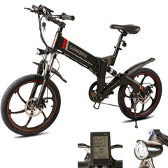Mini Electric Bike Moped Bicycle 48V Electric Bike 350W Motor 10Ah Battery Smart Folding Electric Bicycle Moped Bicycle