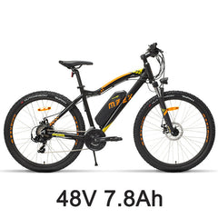 MZZK 27.5'' Electric Bicycle Powerful Motor 48V 13Ah Lithium Battery Mountain Bike Ebike