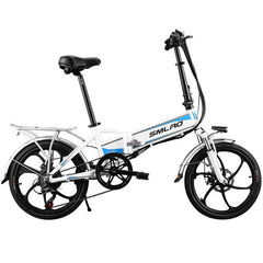 New Aluminum Alloy Frame 20 inch Wheel SHIMAN0 7 speed 8A 48V 350W Lithium Battery Electric folding Bike downhill Bicycle ebike