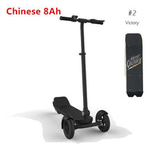 3 Wheels Foldable Electric Scooter Carbon Fiber Skateboard Samsung8.8ah/LG Battery8ah bike Kick Scooter for Children Adult