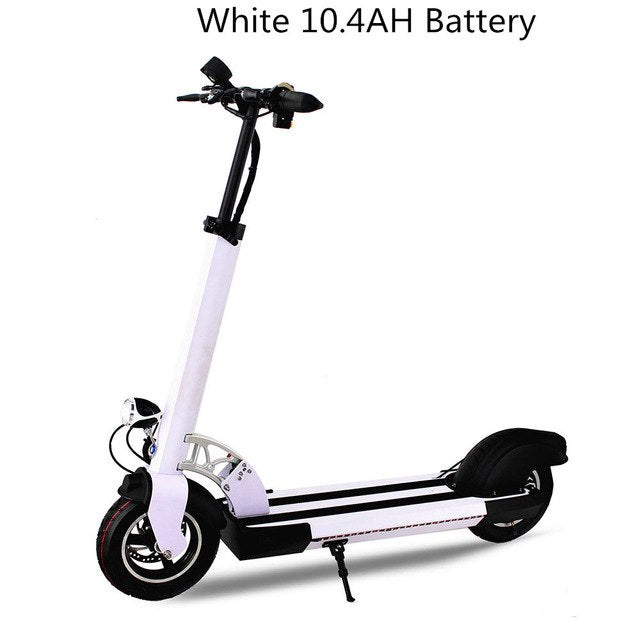 Road-legal lighting kit Comfortable E-Bike Reliable Beach Riding Electric Scooter 500w 18ah battery