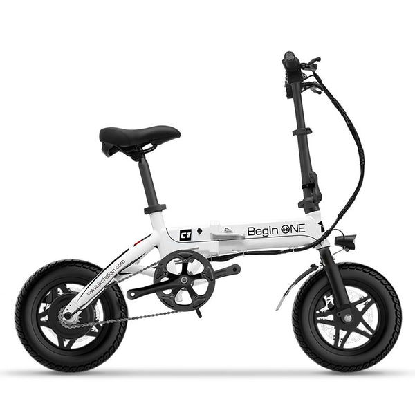 Daibot Mini Folding Electric Bicycle 2 Wheeis Electric Bicycle Ultra-Light 12 inch 240W E Bike Scooter 36V Bicycle For Adults