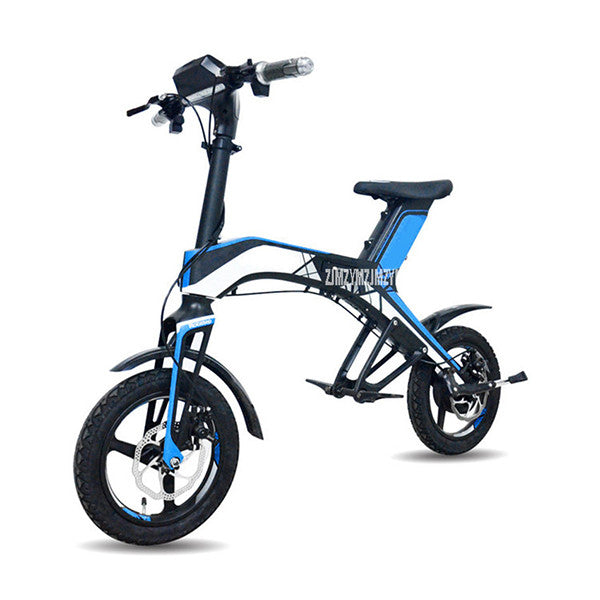 Electric Bike Foldabe Bluetooth Speaker Bicycle Aluminum Alloy Mini Electric Ebike Folding Bike 4400mah 48V Lithium Battery