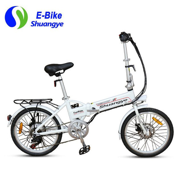 women mini folding electric bike