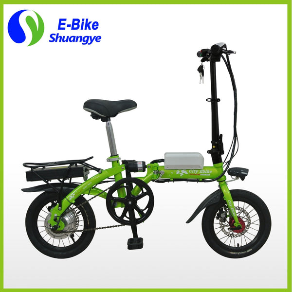 shuangye 14 inch 36V10AH mini folding electric bike for Australia