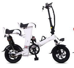 48V 25A  built-in lithium battery bicycle 12 inch mini folding electric bike lady e bike 400W motor