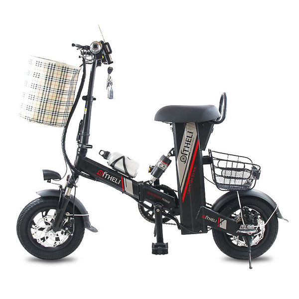 12-inch electric bike folding electric bicycle adult small generation drive electric bicycle lithium battery electric scooter