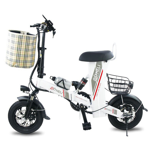 12-inch electric bike folding electric bicycle adult small generation drive electric bicycle lithium battery electric scooter