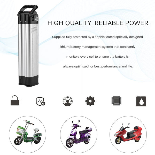 24V 13.2AH 342Wh Electric Bicycle Battery Professional E-Bike Li-Ion Battery Electric Bike Conversion Kit Power Tool